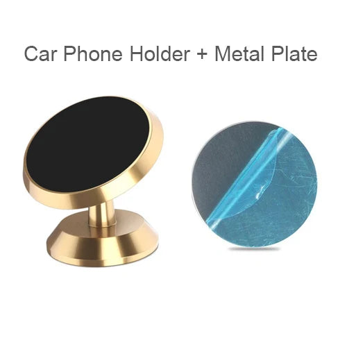 Magnetic Car Phone Holder Magnet Mount Bracket Stick on Car Dashboard for Iphone Samsung Xiaomi