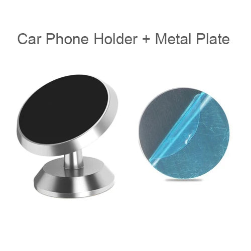 Magnetic Car Phone Holder Magnet Mount Bracket Stick on Car Dashboard for Iphone Samsung Xiaomi