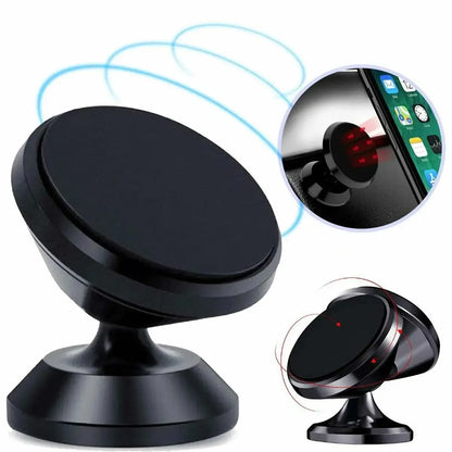 Magnetic Car Phone Holder Magnet Mount Bracket Stick on Car Dashboard for Iphone Samsung Xiaomi